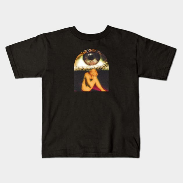 All Eyes On Me Kids T-Shirt by NonsenseArt